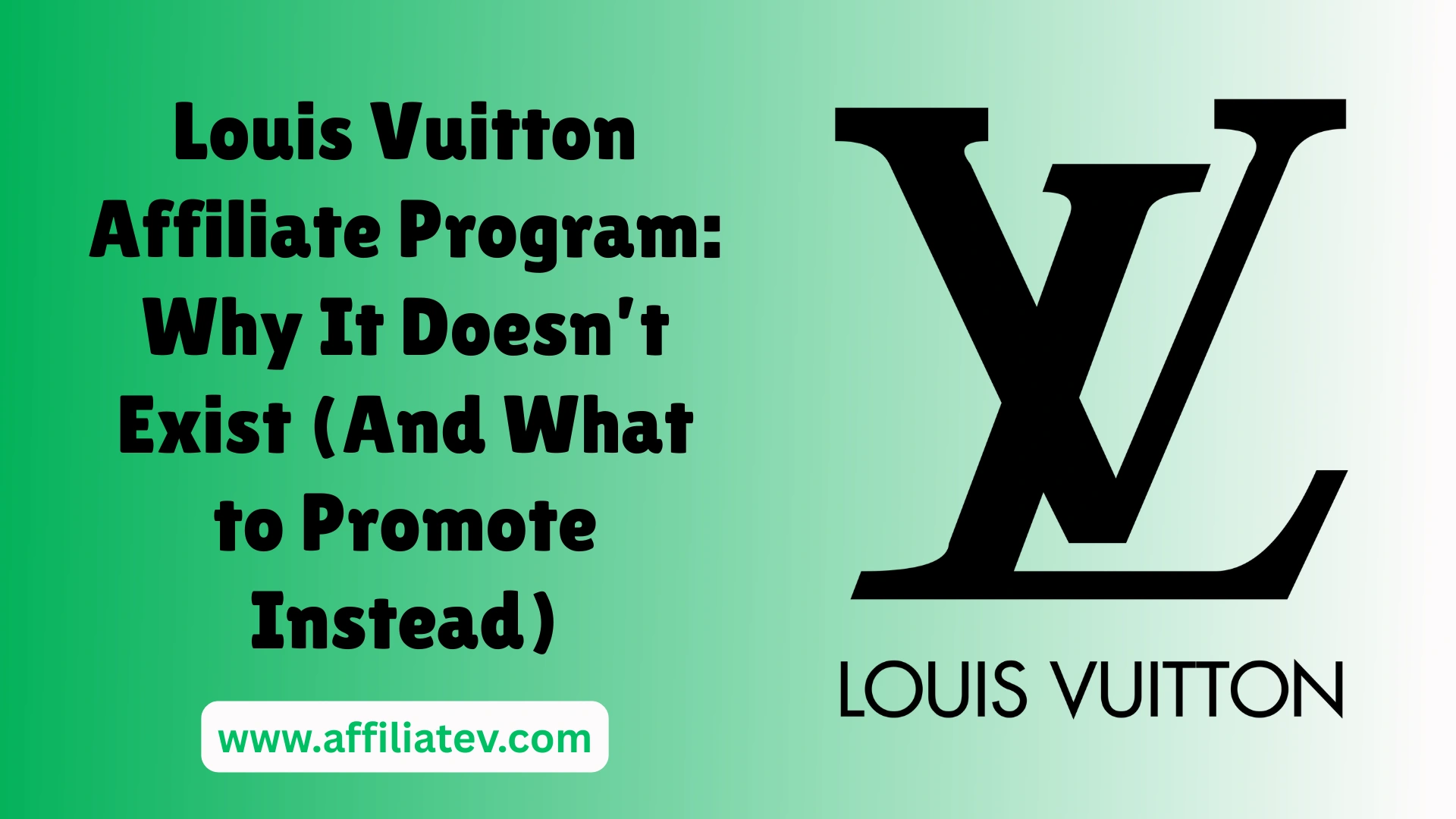 louis vuitton affiliate program